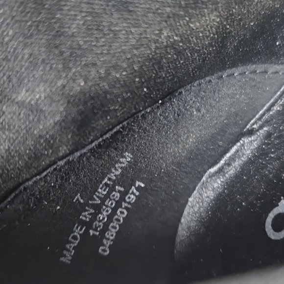 Asos Design high heel thigh high camo boots - Picture 3 of 6